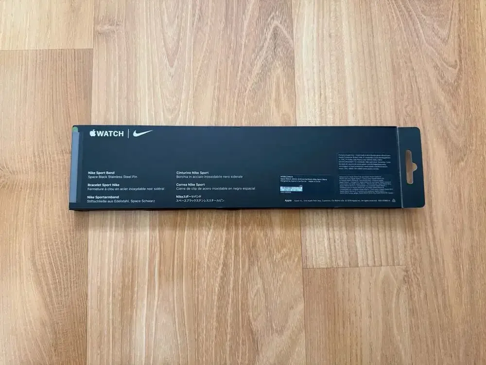 Apple Nike Sport Band 44mm Anthracite/Black with Space Black Stainless Steel Pin